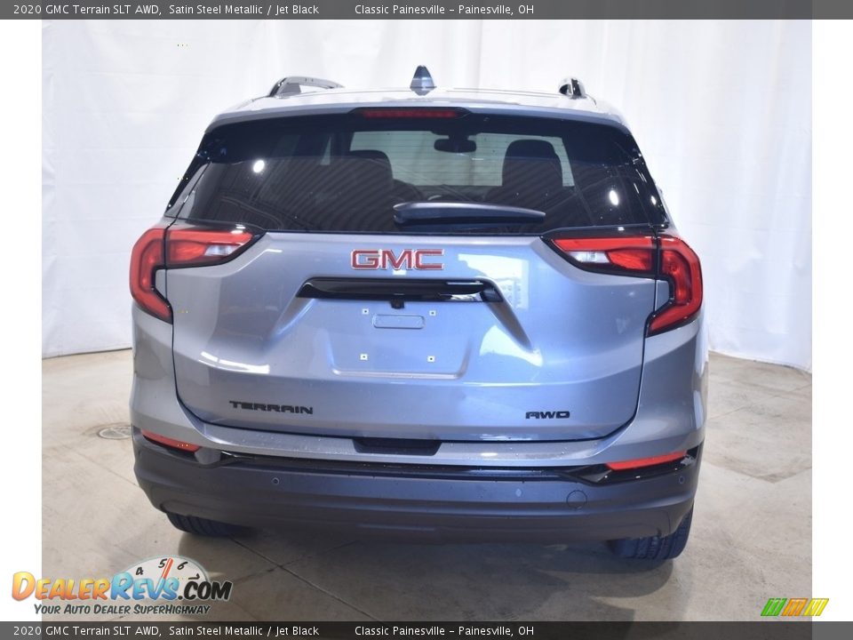 2020 GMC Terrain SLT AWD Satin Steel Metallic / Jet Black Photo #3