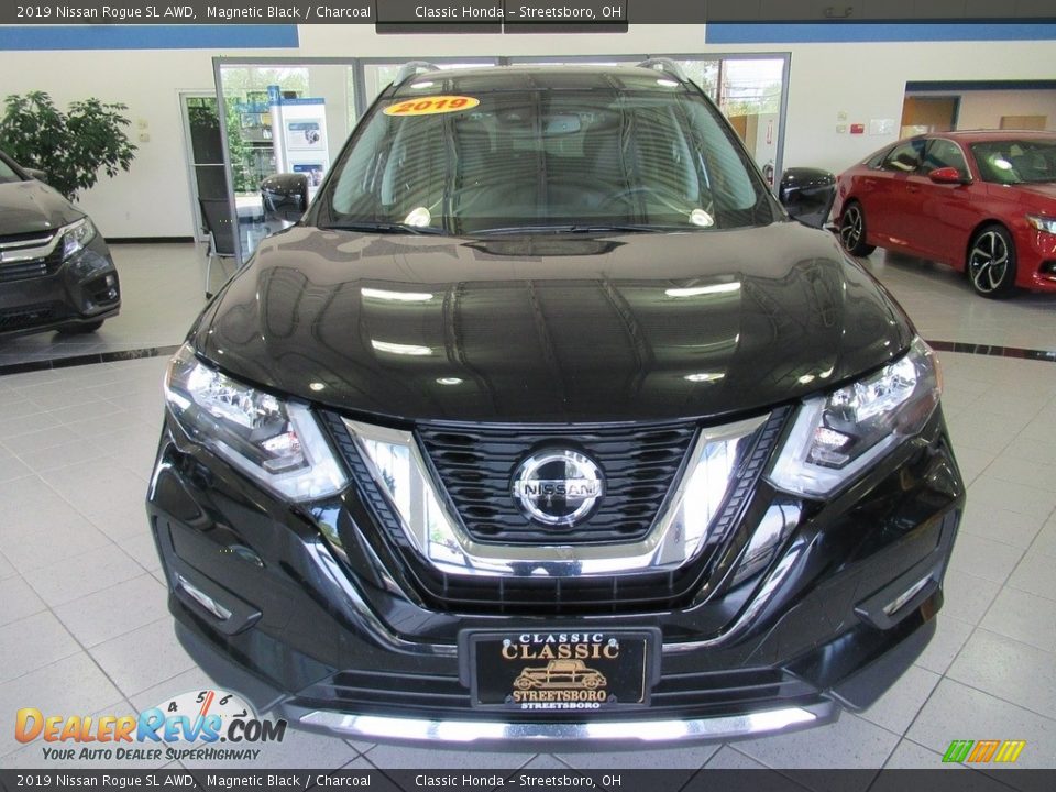 2019 Nissan Rogue SL AWD Magnetic Black / Charcoal Photo #2