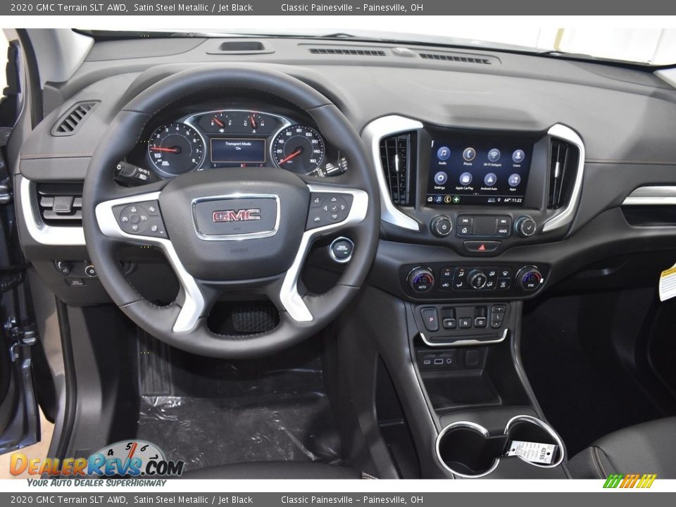 2020 GMC Terrain SLT AWD Satin Steel Metallic / Jet Black Photo #9