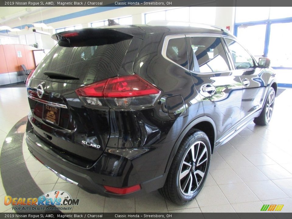 2019 Nissan Rogue SL AWD Magnetic Black / Charcoal Photo #7