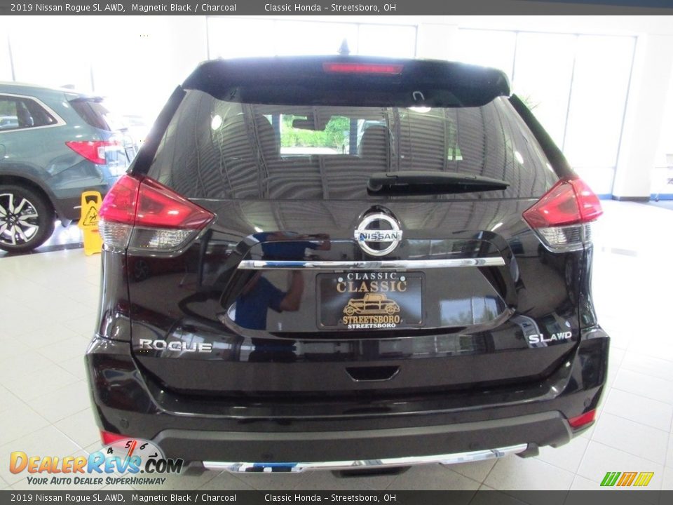 2019 Nissan Rogue SL AWD Magnetic Black / Charcoal Photo #8