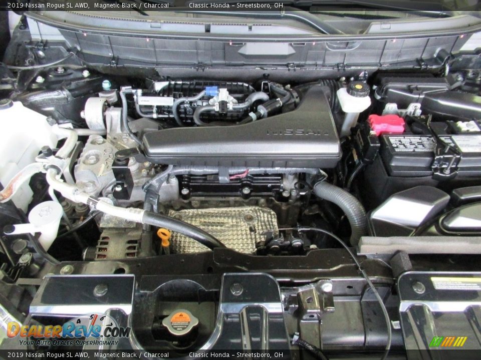 2019 Nissan Rogue SL AWD Magnetic Black / Charcoal Photo #13