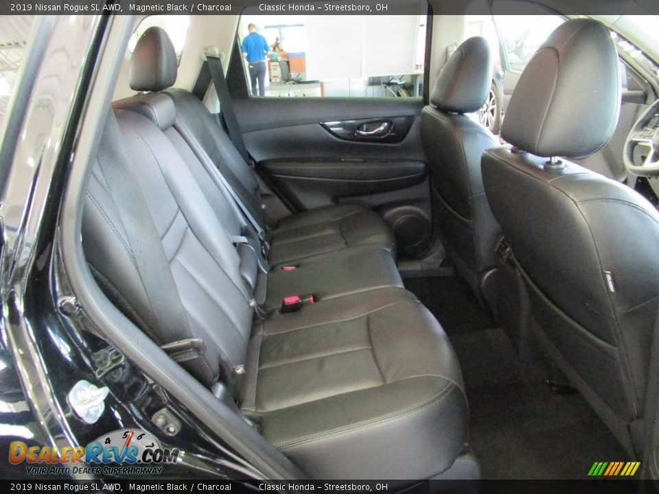 2019 Nissan Rogue SL AWD Magnetic Black / Charcoal Photo #19