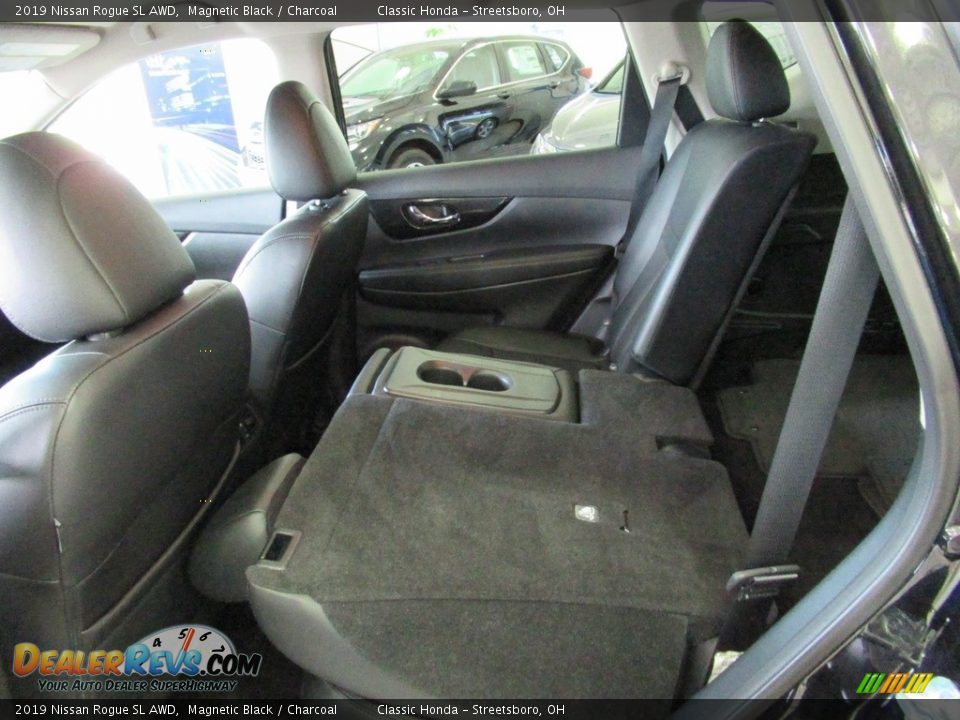 2019 Nissan Rogue SL AWD Magnetic Black / Charcoal Photo #24