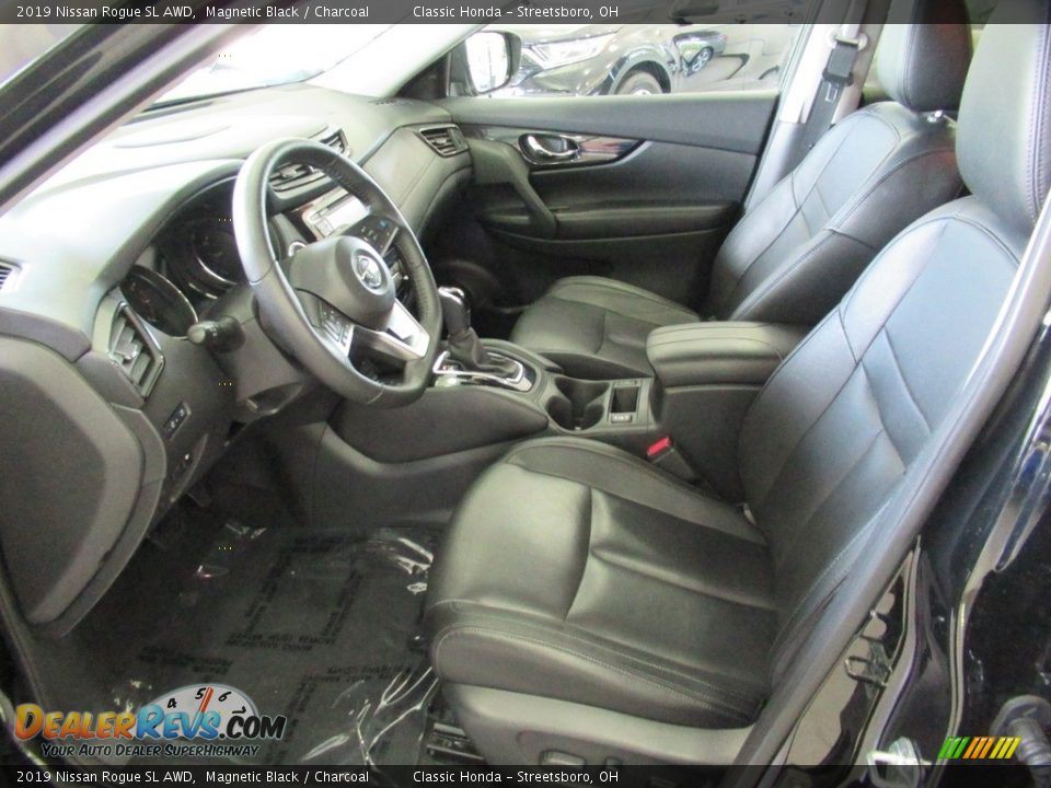 2019 Nissan Rogue SL AWD Magnetic Black / Charcoal Photo #27