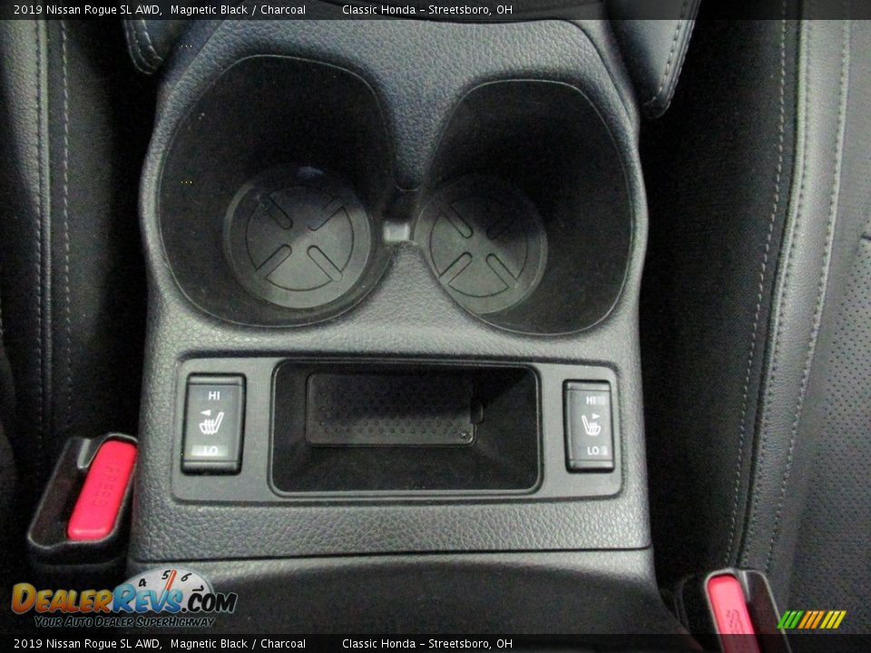 2019 Nissan Rogue SL AWD Magnetic Black / Charcoal Photo #32