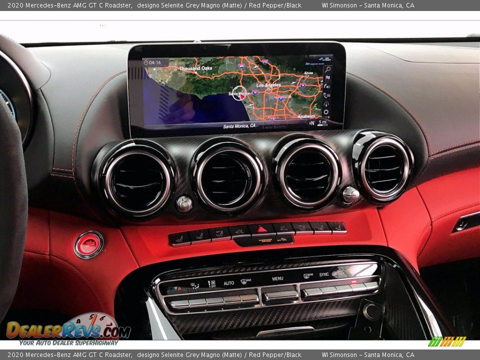 Navigation of 2020 Mercedes-Benz AMG GT C Roadster Photo #6