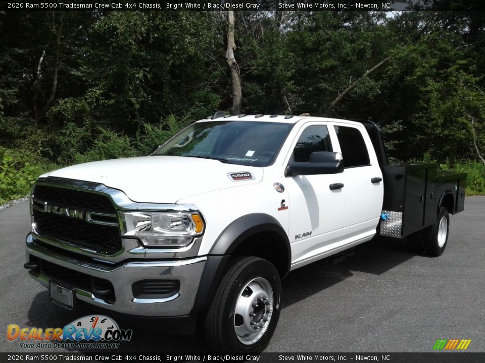 2020 Ram 5500 Tradesman Crew Cab 4x4 Chassis Bright White / Black/Diesel Gray Photo #2