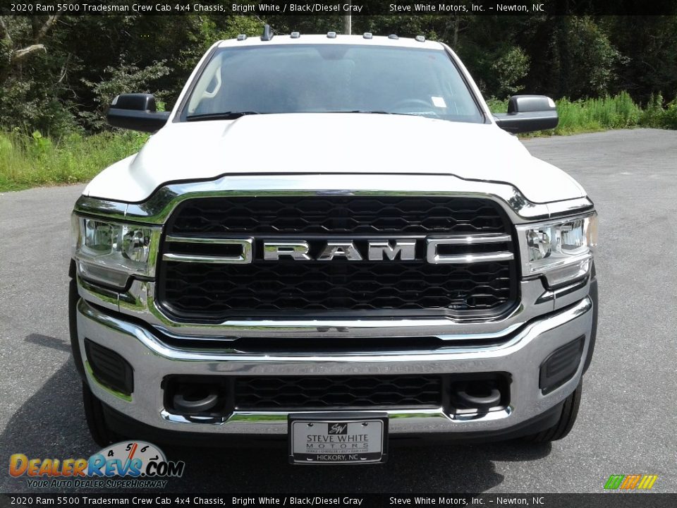 2020 Ram 5500 Tradesman Crew Cab 4x4 Chassis Bright White / Black/Diesel Gray Photo #3