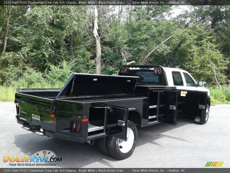 2020 Ram 5500 Tradesman Crew Cab 4x4 Chassis Bright White / Black/Diesel Gray Photo #7