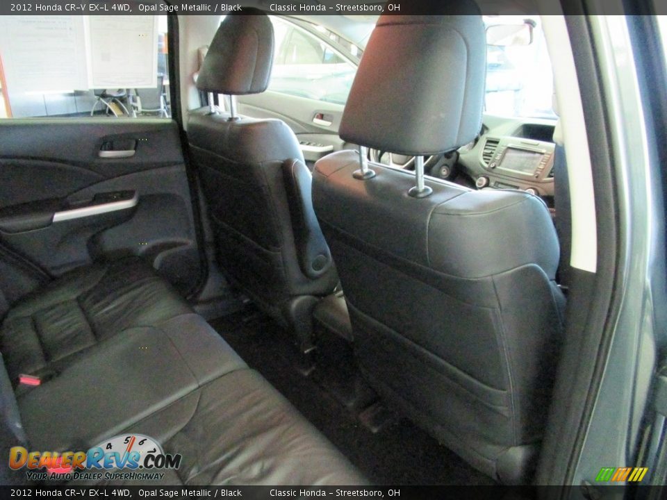 2012 Honda CR-V EX-L 4WD Opal Sage Metallic / Black Photo #19