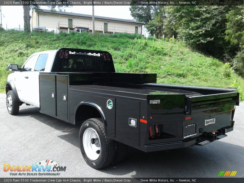 2020 Ram 5500 Tradesman Crew Cab 4x4 Chassis Bright White / Black/Diesel Gray Photo #14