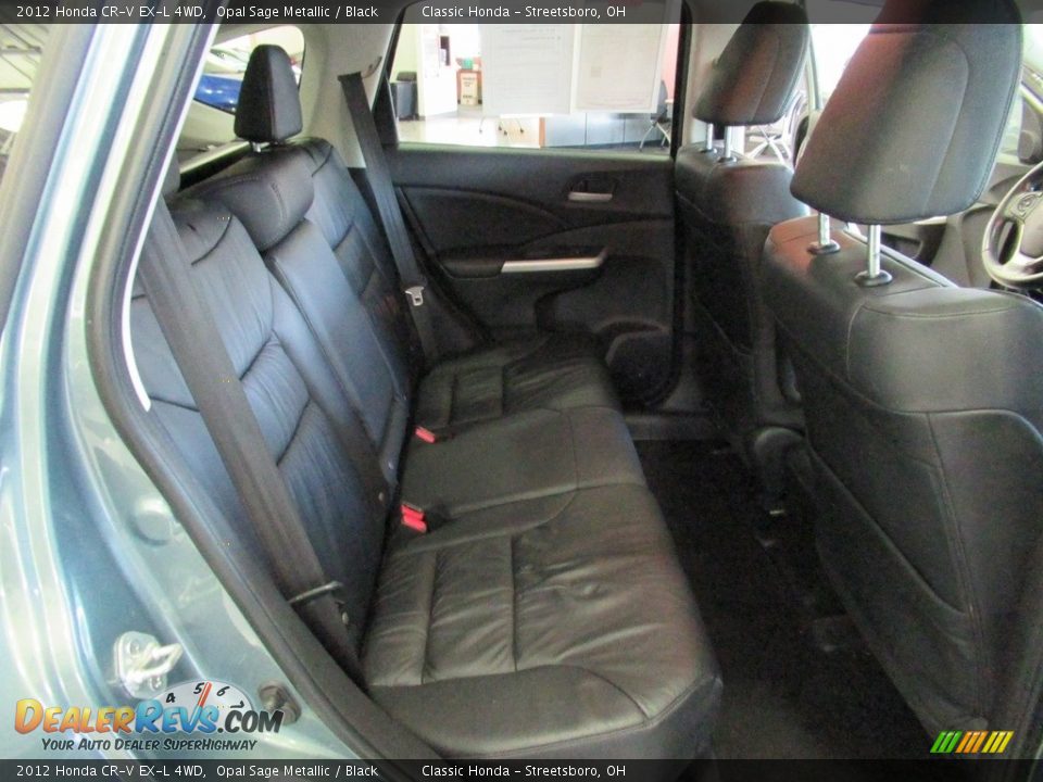 2012 Honda CR-V EX-L 4WD Opal Sage Metallic / Black Photo #20
