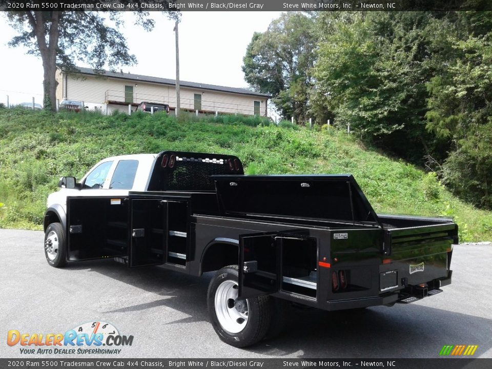 2020 Ram 5500 Tradesman Crew Cab 4x4 Chassis Bright White / Black/Diesel Gray Photo #15