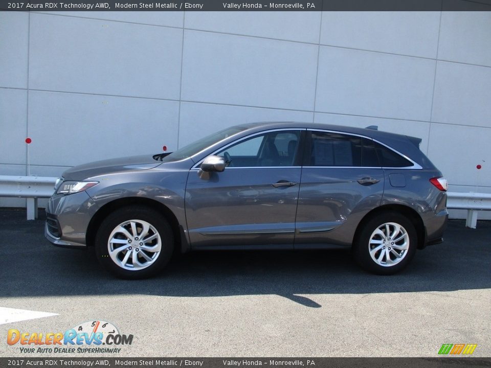 2017 Acura RDX Technology AWD Modern Steel Metallic / Ebony Photo #2