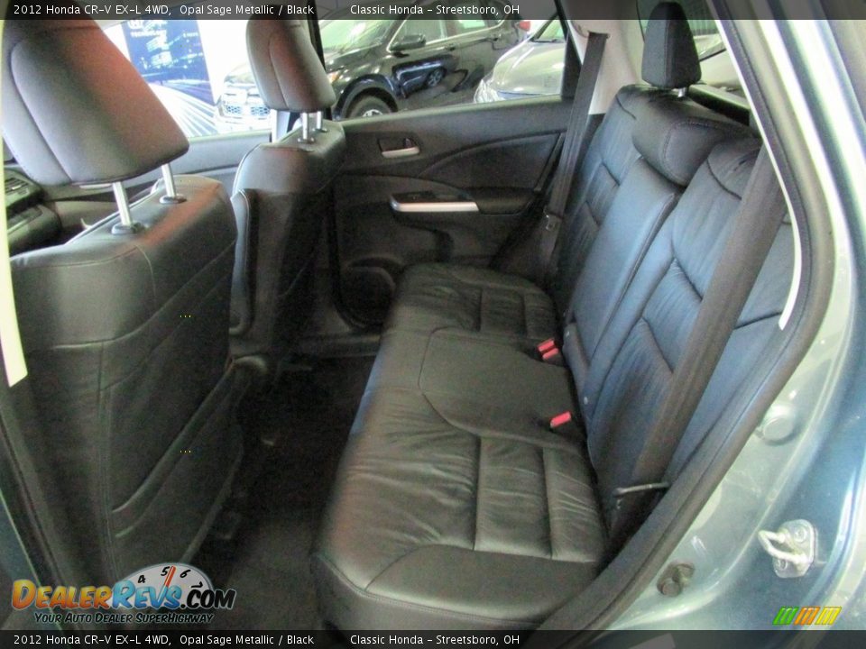 2012 Honda CR-V EX-L 4WD Opal Sage Metallic / Black Photo #25