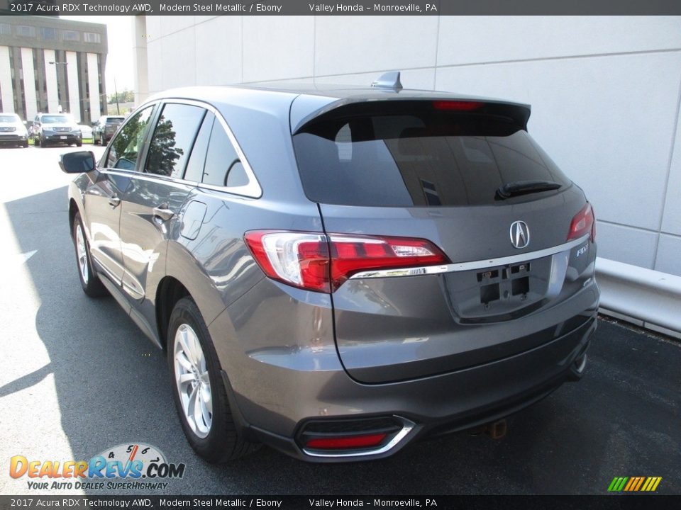 2017 Acura RDX Technology AWD Modern Steel Metallic / Ebony Photo #3