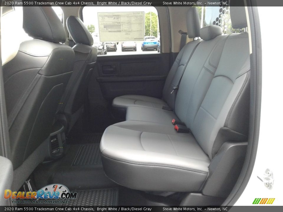 2020 Ram 5500 Tradesman Crew Cab 4x4 Chassis Bright White / Black/Diesel Gray Photo #22