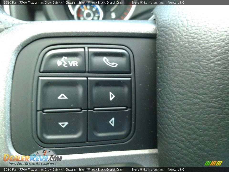 2020 Ram 5500 Tradesman Crew Cab 4x4 Chassis Bright White / Black/Diesel Gray Photo #26