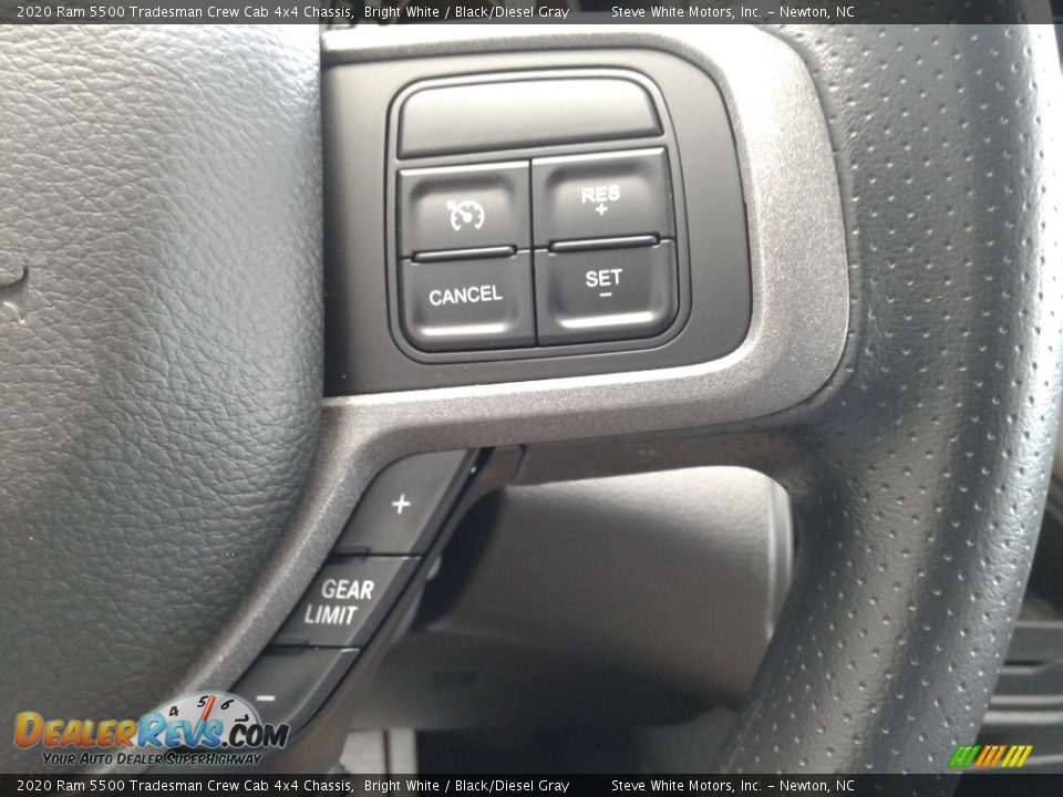 2020 Ram 5500 Tradesman Crew Cab 4x4 Chassis Bright White / Black/Diesel Gray Photo #27