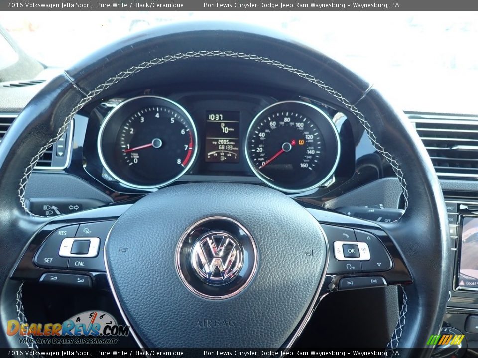 2016 Volkswagen Jetta Sport Steering Wheel Photo #20