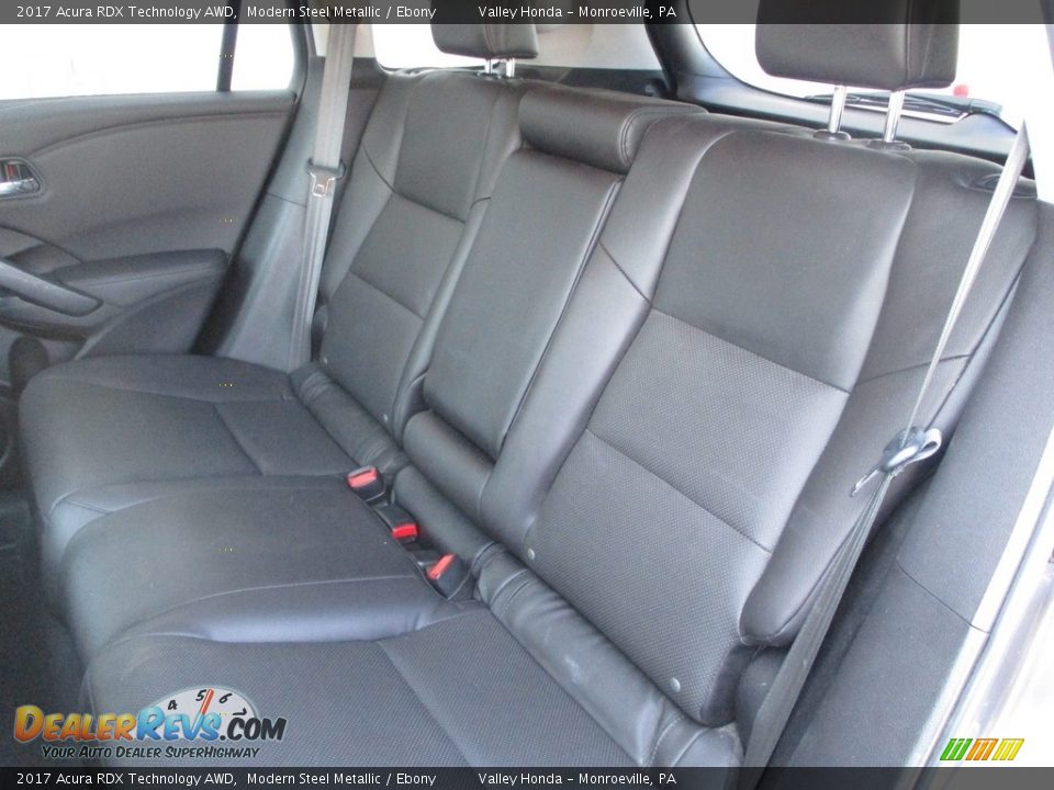 2017 Acura RDX Technology AWD Modern Steel Metallic / Ebony Photo #13