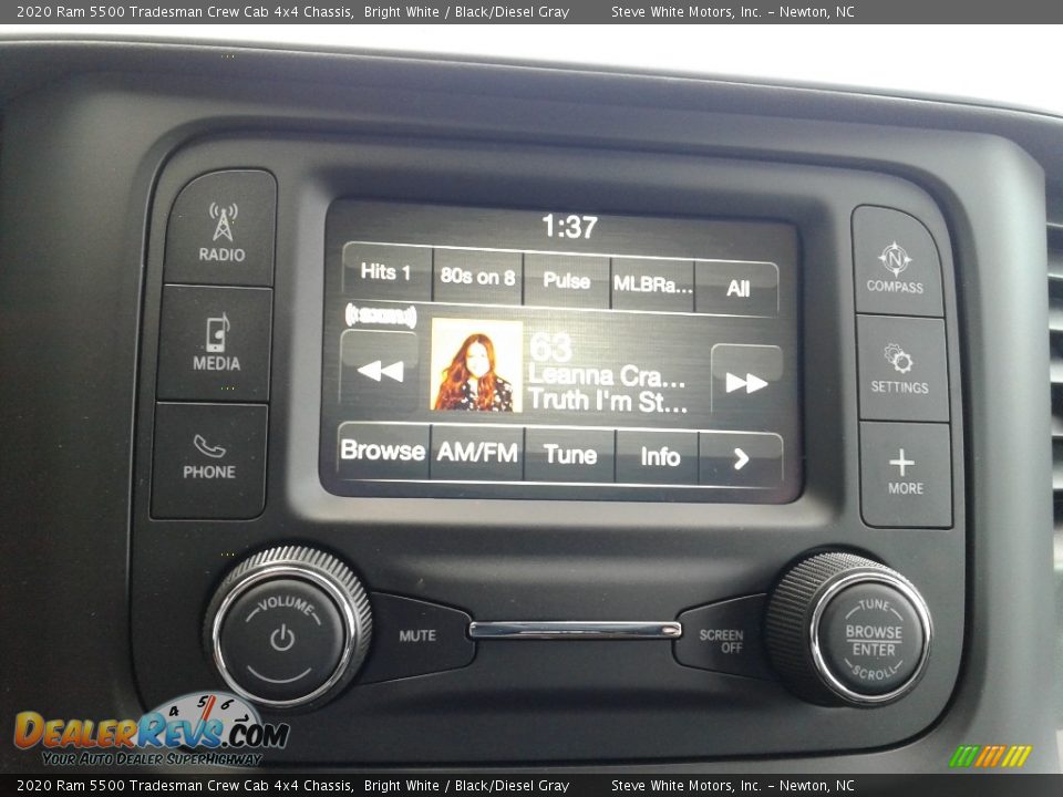 2020 Ram 5500 Tradesman Crew Cab 4x4 Chassis Bright White / Black/Diesel Gray Photo #30