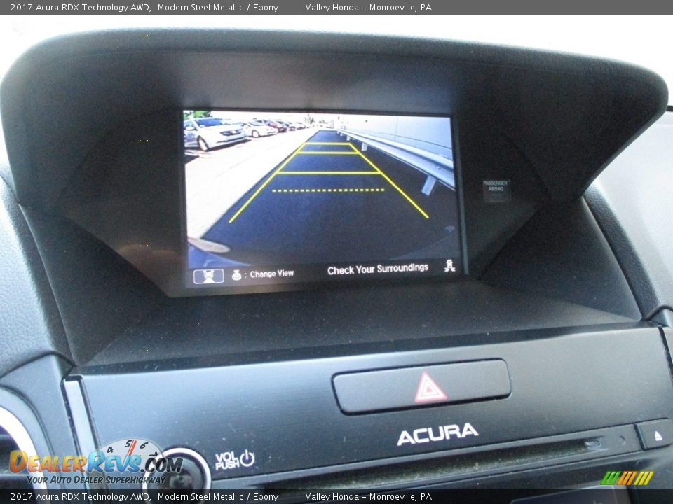 2017 Acura RDX Technology AWD Modern Steel Metallic / Ebony Photo #17