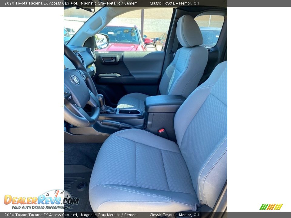 Front Seat of 2020 Toyota Tacoma SX Access Cab 4x4 Photo #2
