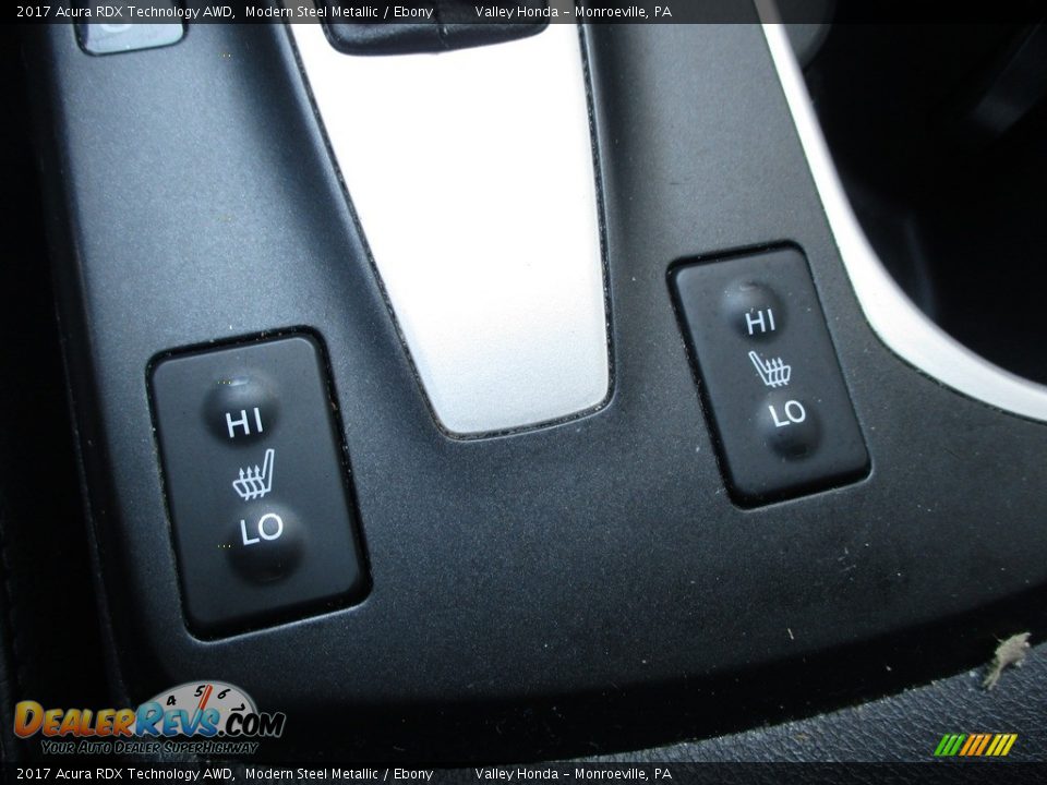 2017 Acura RDX Technology AWD Modern Steel Metallic / Ebony Photo #18