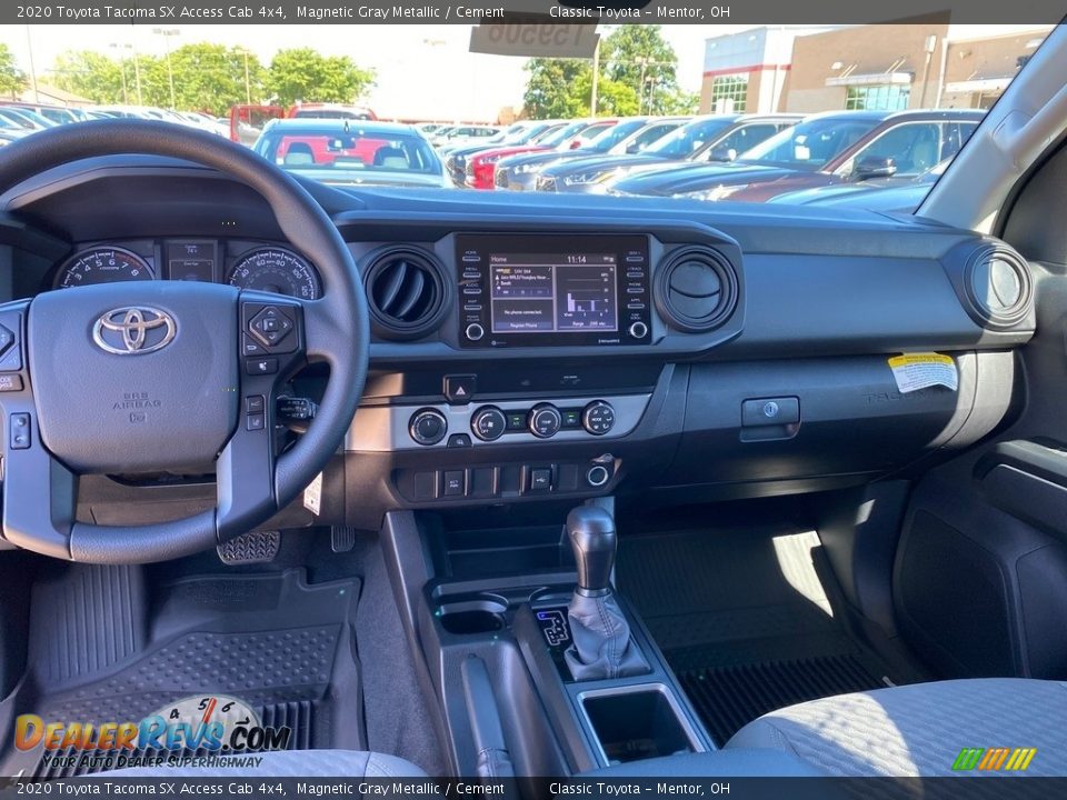 Dashboard of 2020 Toyota Tacoma SX Access Cab 4x4 Photo #4
