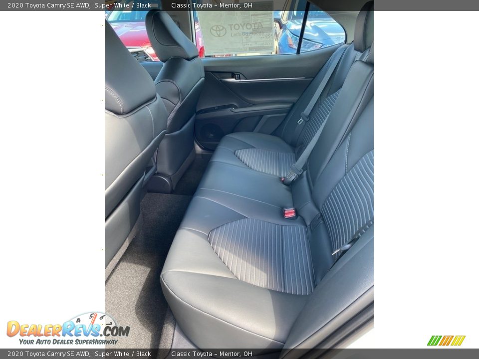 2020 Toyota Camry SE AWD Super White / Black Photo #3