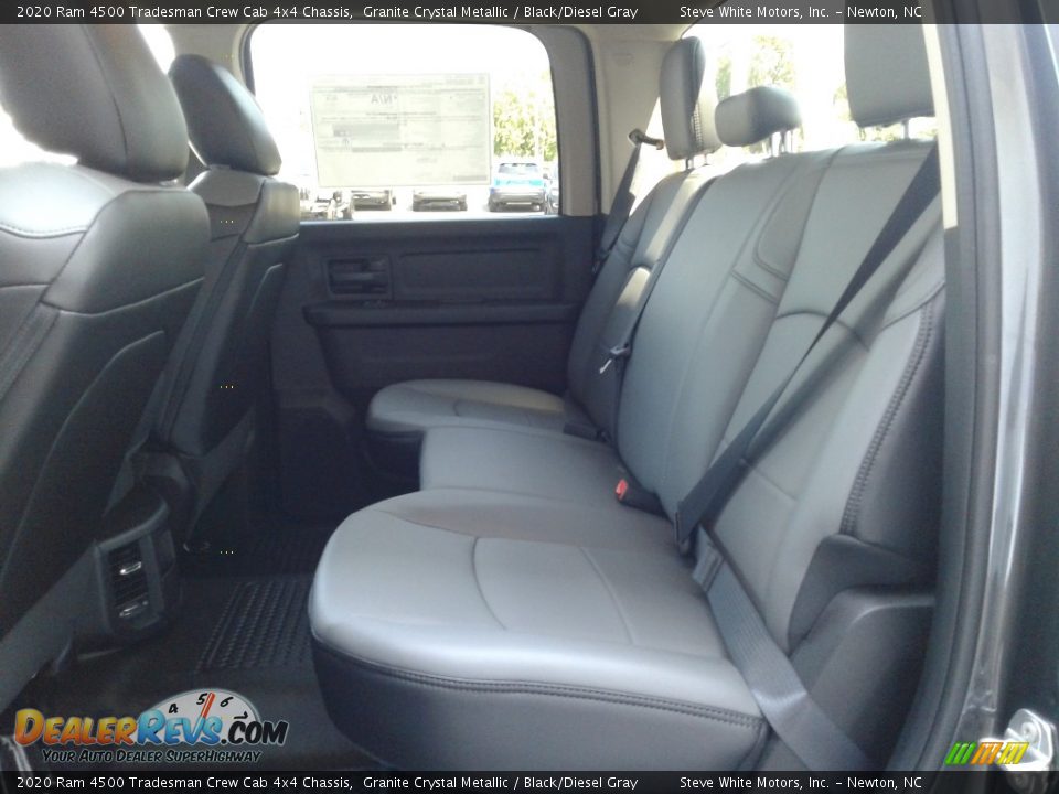 2020 Ram 4500 Tradesman Crew Cab 4x4 Chassis Granite Crystal Metallic / Black/Diesel Gray Photo #12