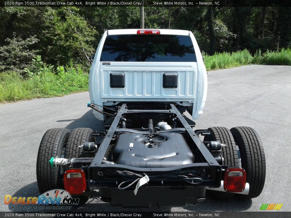 2020 Ram 3500 Tradesman Crew Cab 4x4 Bright White / Black/Diesel Gray Photo #7