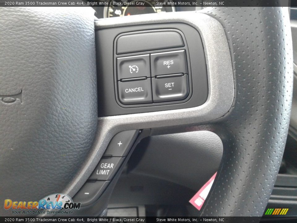 2020 Ram 3500 Tradesman Crew Cab 4x4 Bright White / Black/Diesel Gray Photo #18
