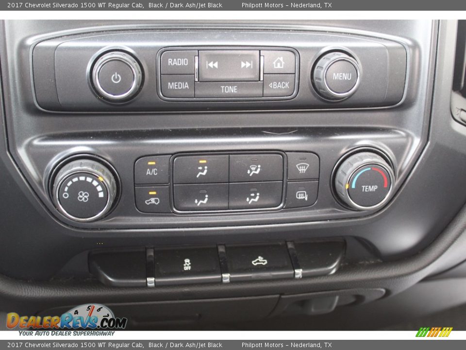 Controls of 2017 Chevrolet Silverado 1500 WT Regular Cab Photo #14