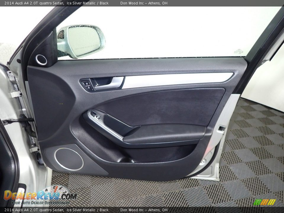 2014 Audi A4 2.0T quattro Sedan Ice Silver Metallic / Black Photo #23