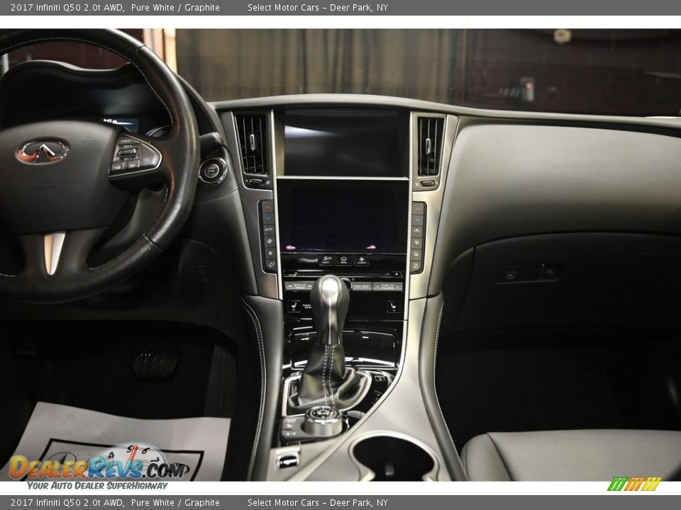 Dashboard of 2017 Infiniti Q50 2.0t AWD Photo #13