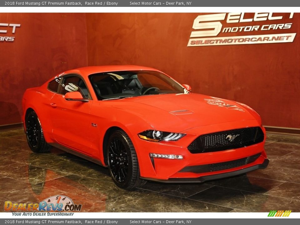 2018 Ford Mustang GT Premium Fastback Race Red / Ebony Photo #3