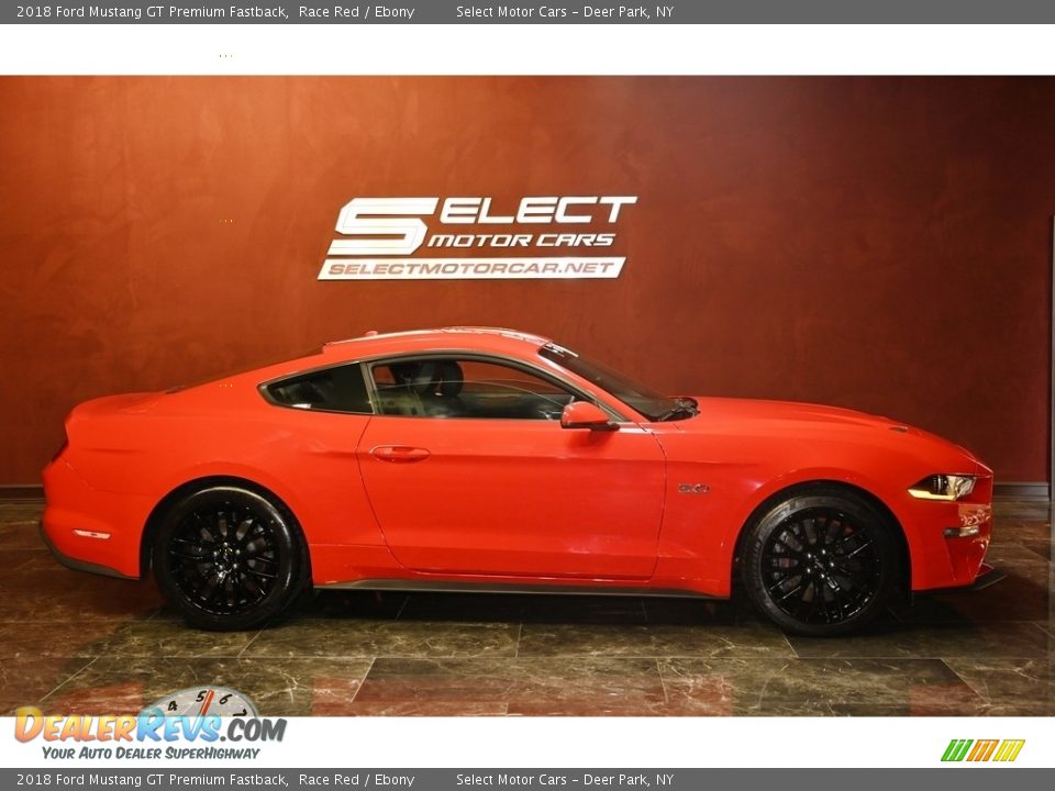 2018 Ford Mustang GT Premium Fastback Race Red / Ebony Photo #4
