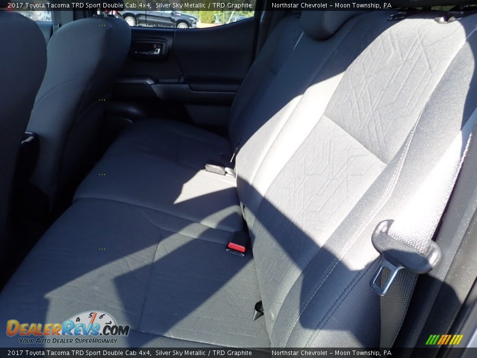 2017 Toyota Tacoma TRD Sport Double Cab 4x4 Silver Sky Metallic / TRD Graphite Photo #20