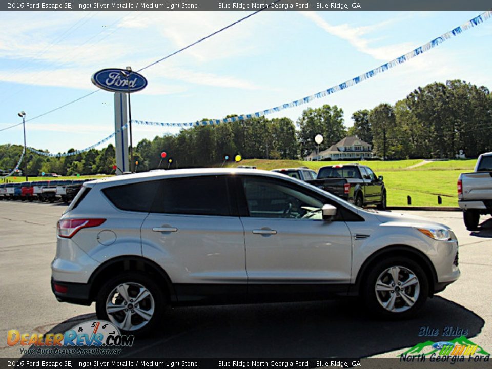 2016 Ford Escape SE Ingot Silver Metallic / Medium Light Stone Photo #6