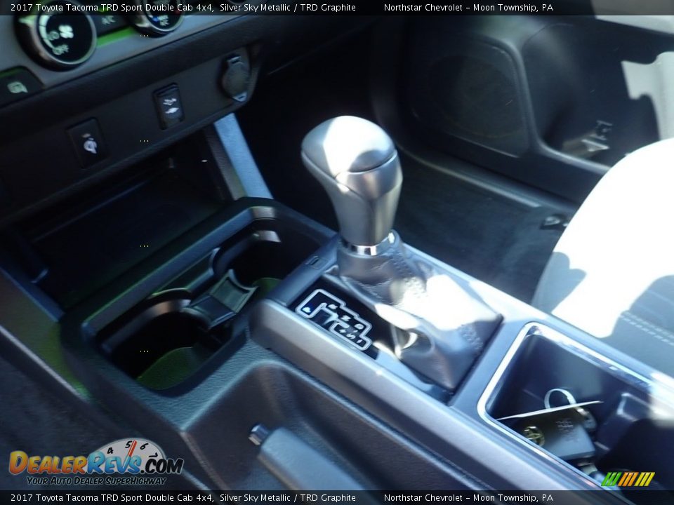 2017 Toyota Tacoma TRD Sport Double Cab 4x4 Silver Sky Metallic / TRD Graphite Photo #24