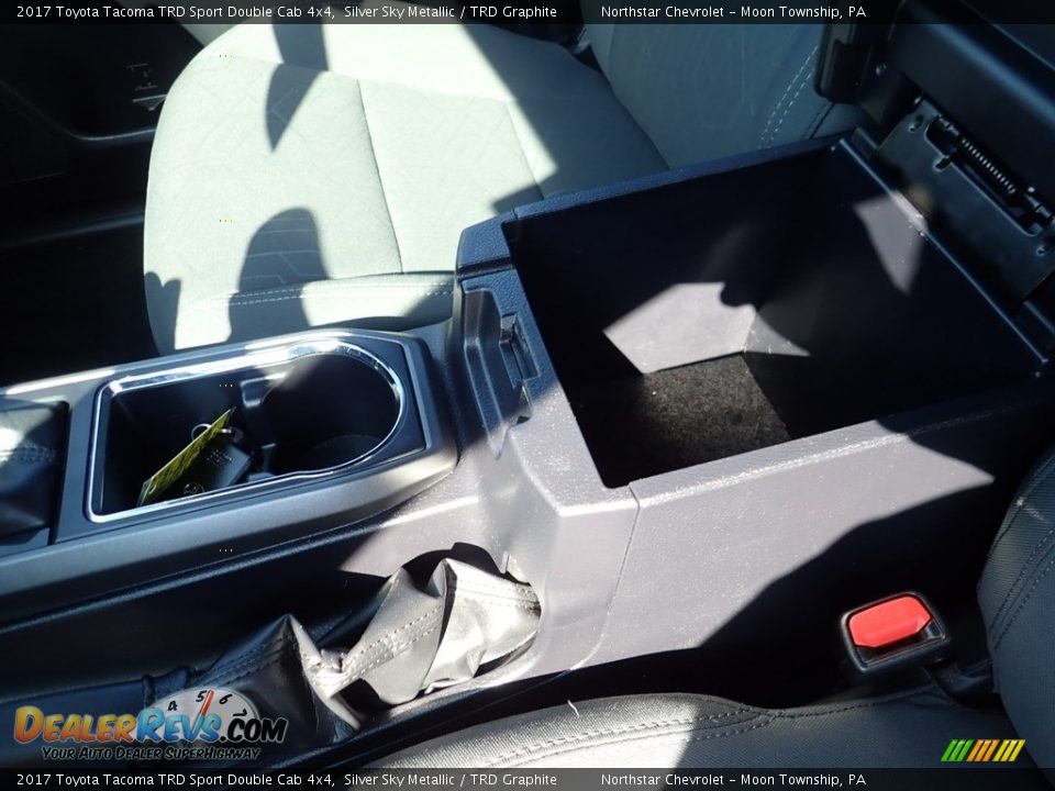 2017 Toyota Tacoma TRD Sport Double Cab 4x4 Silver Sky Metallic / TRD Graphite Photo #26
