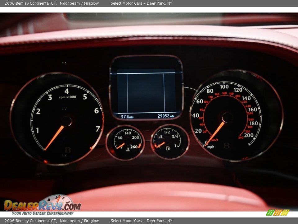 2006 Bentley Continental GT Moonbeam / Fireglow Photo #16