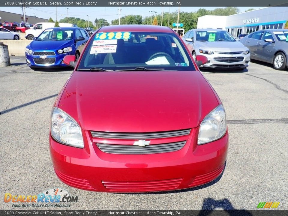 2009 Chevrolet Cobalt LT Sedan Sport Red / Ebony Photo #12