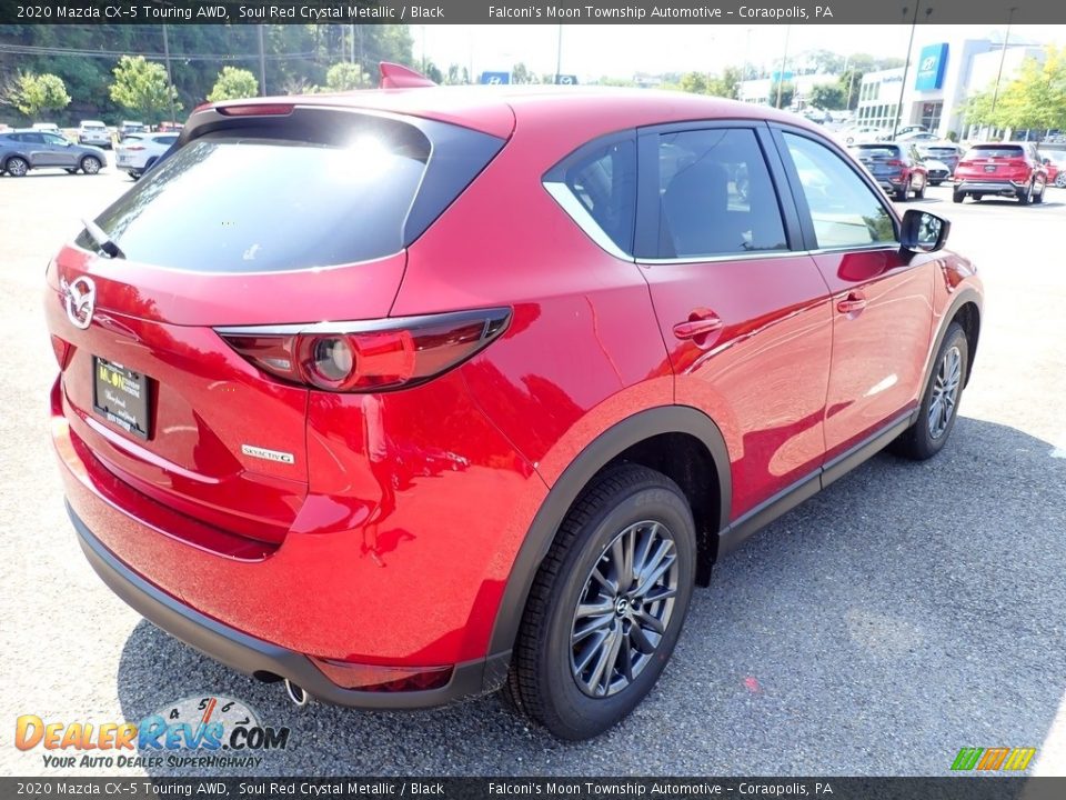 2020 Mazda CX-5 Touring AWD Soul Red Crystal Metallic / Black Photo #2