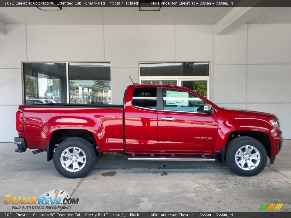 Cherry Red Tintcoat 2021 Chevrolet Colorado WT Extended Cab Photo #3