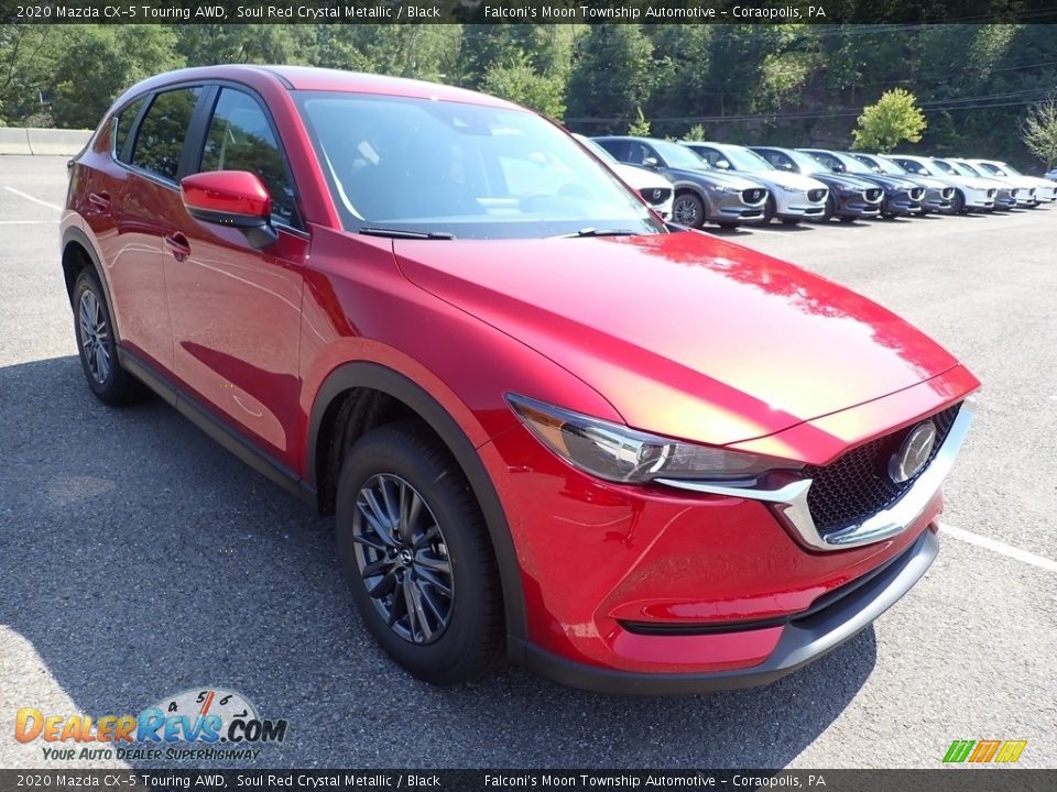 2020 Mazda CX-5 Touring AWD Soul Red Crystal Metallic / Black Photo #3