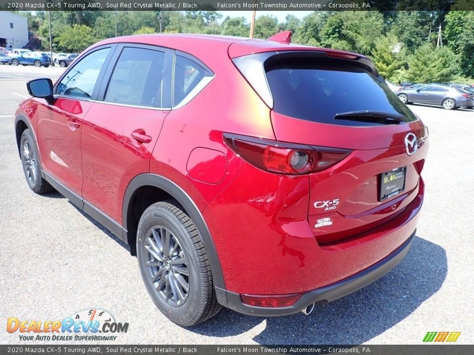 2020 Mazda CX-5 Touring AWD Soul Red Crystal Metallic / Black Photo #6